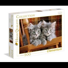 Clementoni Kittens Puzle 500 pcs Dzīvnieki
