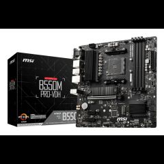 MSI B550M PRO-VDH mātes plate AMD B550 Ligzda AM4 mikro ATX