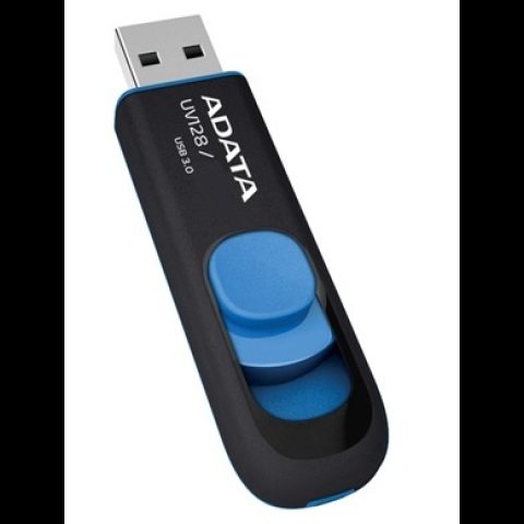 ADATA 64GB DashDrive UV128 USB flash drive USB Type-A 3.2 Gen 1 (3.1 Gen 1) Bl…