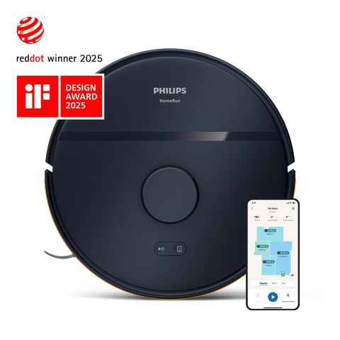 Philips 2000 series XU2000/15 robot vacuum 0.38 L Black