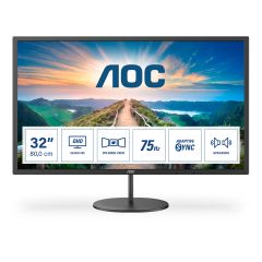 AOC V4 Q32V4 monitori 80 cm (31.5") 2560 x 1440 pikseļi 2K Ultra HD LED Meln…