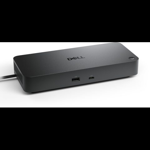 Dell WD25 Vadu USB 3.2 Gen 2 (3.1 Gen 2) Type-C Melns