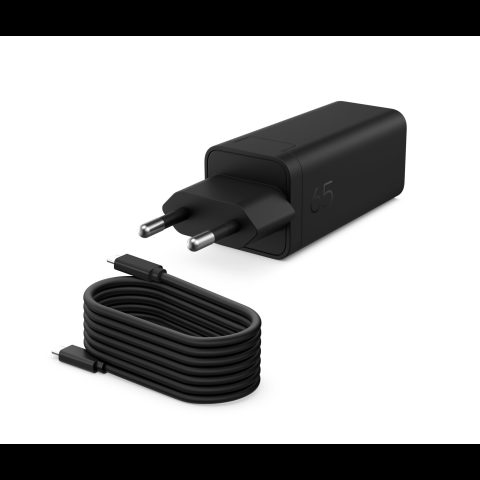 HP 65 W USB-C nešiojamojo kompiuterio GaN kintamosios srovės sieninis maiti…