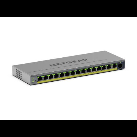 Netgear GS116EP Vadīts L2/L3 Gigabit Ethernet (10/100/1000) Power over Ethernet…