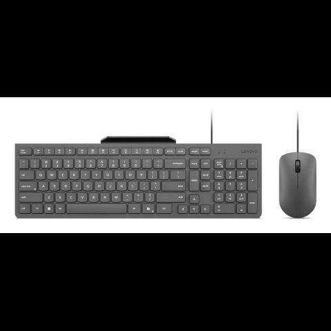 Lenovo GX31R09775 tastatūra Pele iekļauta Mājas/Biroja USB Amerikāņu angļu valo…