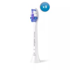 Philips HX6058/87 zobu sukas galviņa 8 pcs Balts