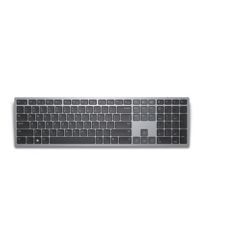 Dell KB700 tastatūra Birojs Bluetooth sistēma QWERTZ Vācu Pelēks