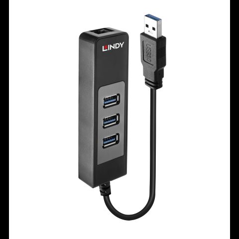 Lindy 43176 interfeisa centrmezgls USB 3.2 Gen 1 (3.1 Gen 1) Type-A 5000 Mbit/…