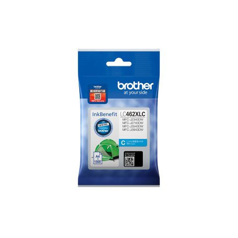 Brother LC462XLC tintes kārtridžs 1 pcs Oriģināls Augsta (XL) produktivitāte Tir…