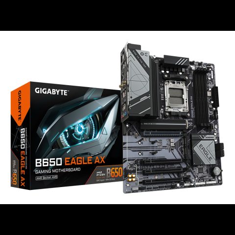 Gigabyte B650 EAGLE AX mātes plate AMD B650 AM5 pieslēgvieta ATX