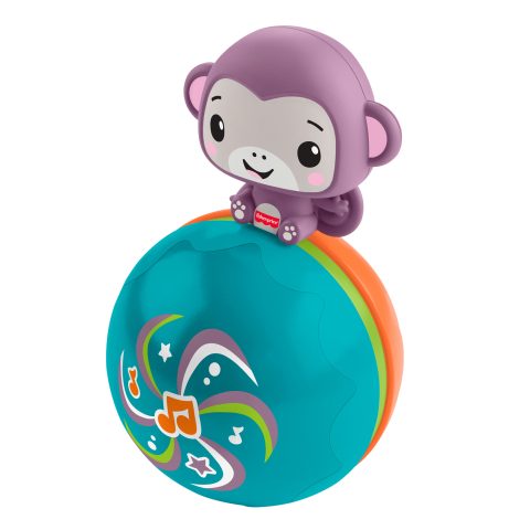 Fisher Price Crawling Musical Purple Monkey Ball