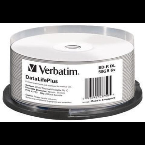 Verbatim DataLifePlus BD-R 50 GB 25 pc(s)