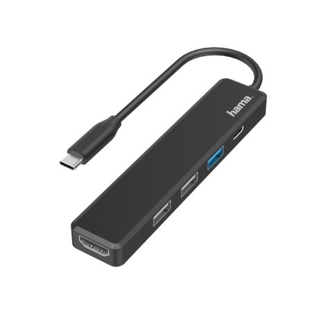 Hama 00200117 dokstacija USB 2.0 Melns