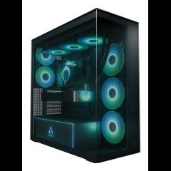 Arctic Xtender Black (Tinted Glass) Midi Tower Черный