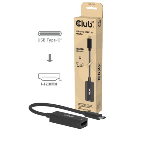 Club 3D CLUB3D USB-C® to HDMI™ 2.1 Adapter 8K60Hz