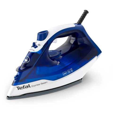 Tefal FV2838 Sausais un tvaika gludeklis Cerilium pamatne 2400 W Zils