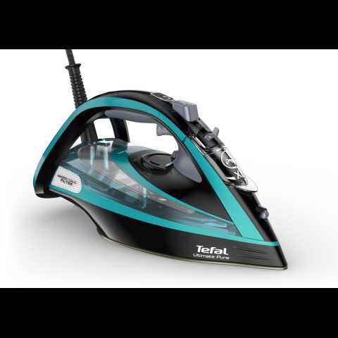 Tefal Ultimate Pure FV9844 Sausais un tvaika gludeklis Durilium Autoclean glud…