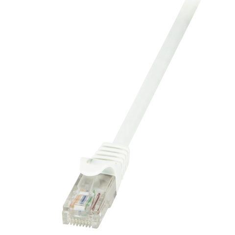 LogiLink 15m Cat.6 U/UTP tīkla kabelis Balts Cat6 U/UTP (UTP)