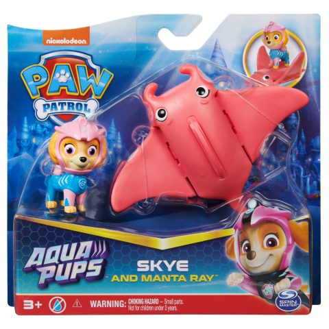 Spin Master PAW Patrol PAW VHC Hero Pups Aqua Skye GML