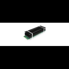 Icy Box IB-M2HS-70 Твердотельный накопитель Heatsink/Radiator Черный 1 шт