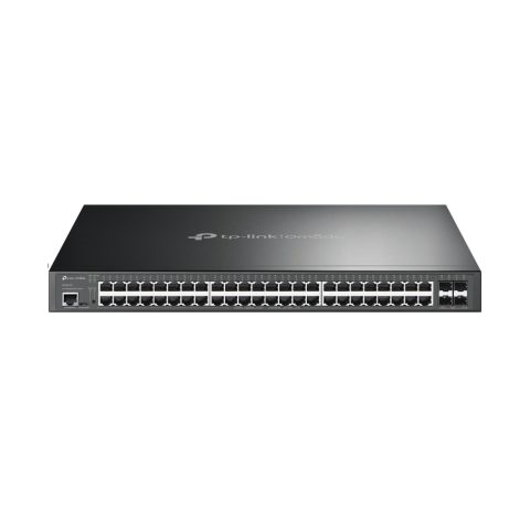 TP-Link Omada 48-Port Gigabit and 4-Port 10GE SFP+ L2+ Managed Switch with 48-Po…