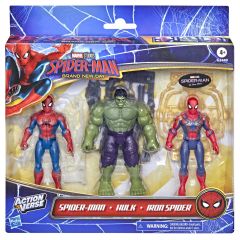 Marvel Spider-Man Brand New Day ActionVerse Spider-Man Hulk and Iron Spi…