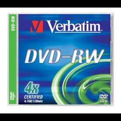 Verbatim 43284 blank DVD 4.7 GB DVD-RW 1 pc(s)
