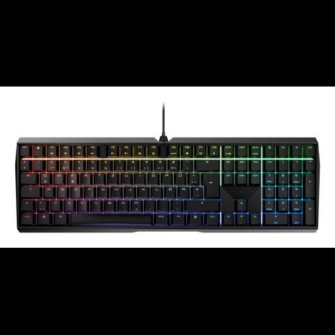 Cherry MX 3.0S RGB keyboard Gaming USB QWERTZ German Black