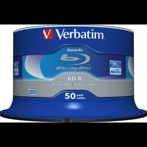 Verbatim Datalife 6x BD-R 25 GB 50 pcs