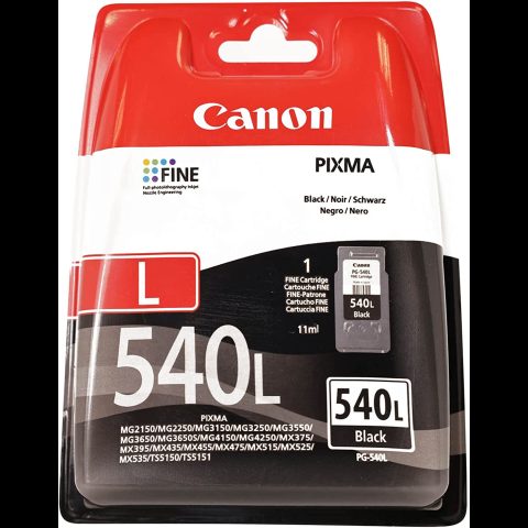 Canon PG-540L ink cartridge 1 pc(s) Original Standard Yield Black