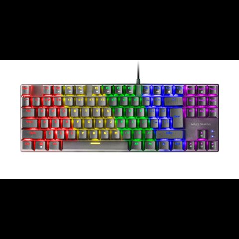 Mars Gaming MK80 tastatūra Speļu USB QWERTY Amerikāņu angļu valoda Melns