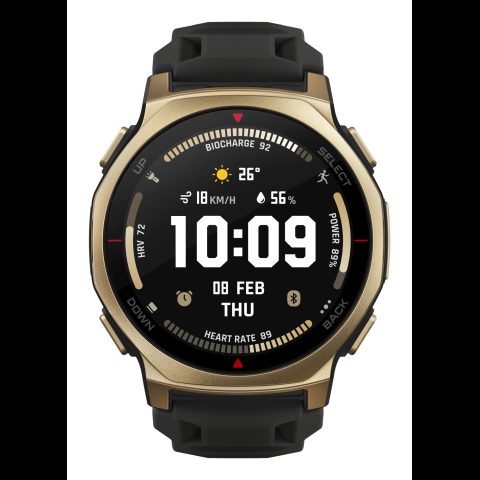 Amazfit T-rex 3 Pro 3.35 cm (1.32") AMOLED 44 mm Digital 466 x 466 pixels Touchs…