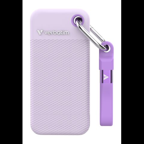 Verbatim Pocket SSD 1 TB USB Type-C 3.2 Gen 2 (3.1 Gen 2) Пурпурный