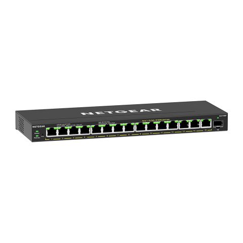 Netgear GS316EP Управляемый Gigabit Ethernet (10/100/1000) Питание по Ethernet (…