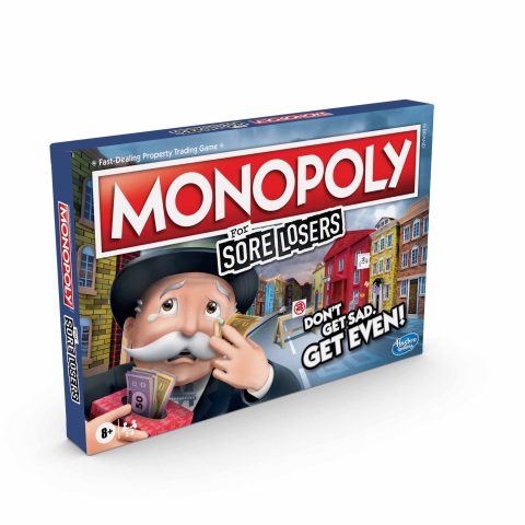 Hasbro Gaming Monopoly For Sore Losers Galda spēle Ekonomiska simulācija
