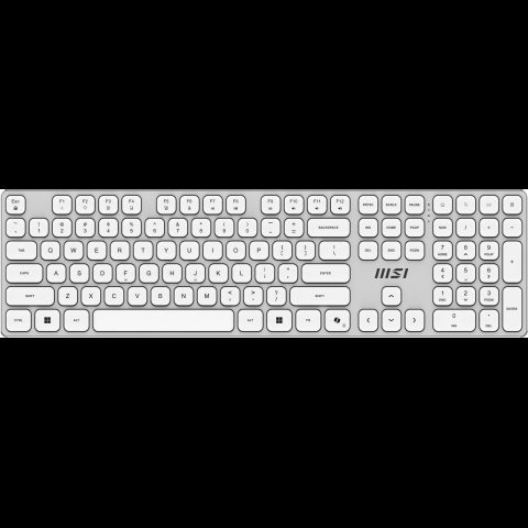 MSI FORGE K210 W COMBO WHITE US клавиатура Мышь входит в комплектацию Дом/оф…