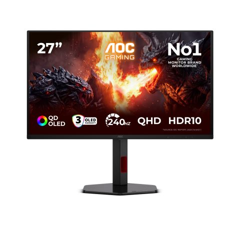 AOC G4 Q27G4ZDRAD computer monitor 67.3 cm (26.5") 2560 x 1440 pixels Quad H…