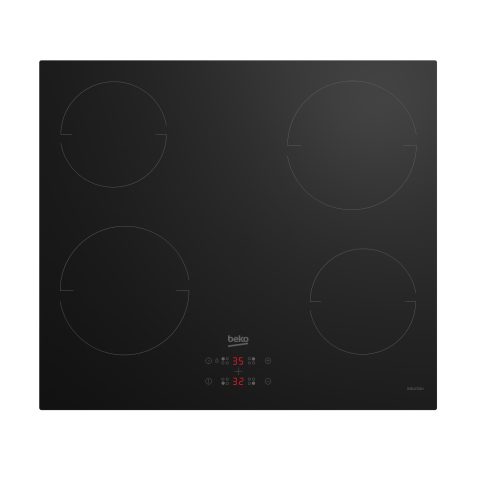 Beko HII64401MT hob Black Built-in Zone induction hob 4 zone(s)