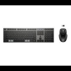 HP 725 Multi-Device Rechargeable Wireless Keyboard and Mouse Combo