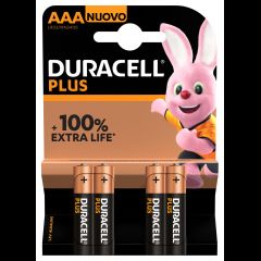 Duracell Plus 100 Vienreizējas lietošanas baterija AAA Sārmaina akumulatoru bater…