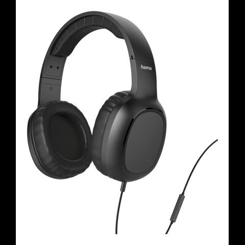 Hama 221784 OnEar Stereo KH Fun II Austiņas Vadu Zvani / mūzika Melns