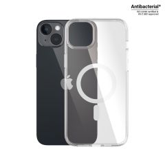 Panzer Glass PanzerGlass ® HardCase Transparent w. White MagSafe iPhone 14 Plus mobil…