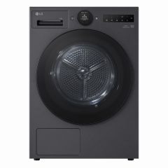 LG RHX7010TBB tumble dryer Freestanding Front-load 10 kg Black
