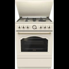 Gorenje Classico GKS6C71CLI plīts & cepeškrāsns Brīvi stāvoša plīts Elektrisks G…