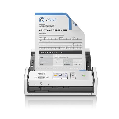 Brother ADS-1800W skeneris ADF skeneris 600 x 600 DPI A4 Balts