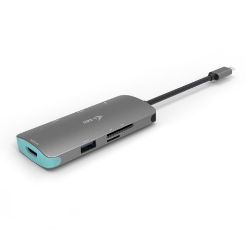 I-tec Metal C31NANODOCKPD dokstacija Vadu USB 3.2 Gen 1 (3.1 Gen 1) Type-C Sud…