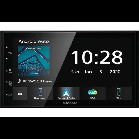 Kenwood Moniceiver DMX5020DABS Melns Bluetooth