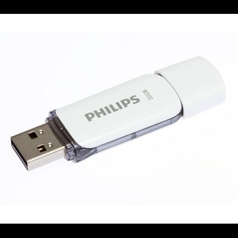 Philips FM32FD70B USB flash drive 32 GB USB Type-A 2.0 White