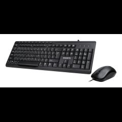 Gigabyte KM6300 keyboard Mouse included USB Black