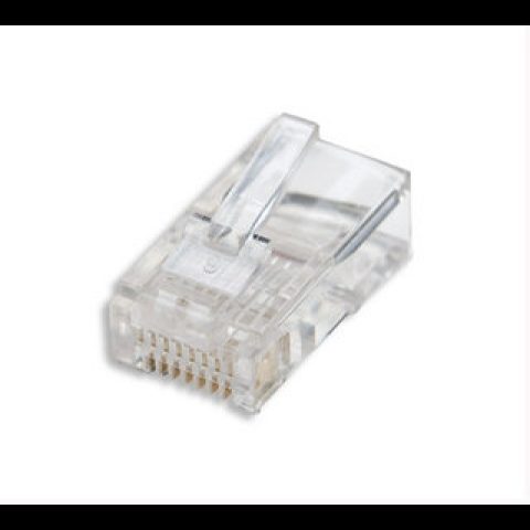 Intellinet 502375 wire connector RJ-45 Transparent